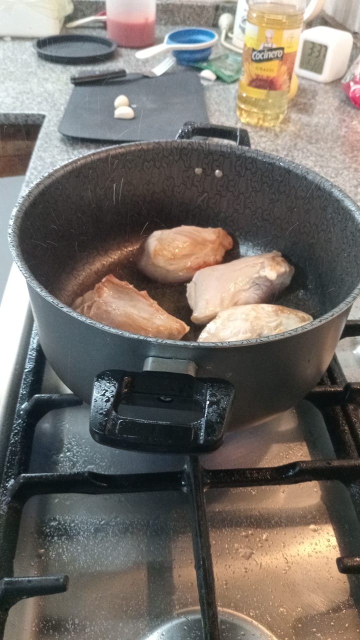 Paso 6 de Arroz con pollo