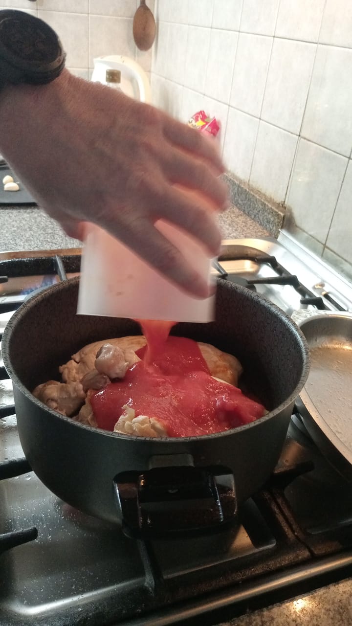 Paso 8 de Arroz con pollo