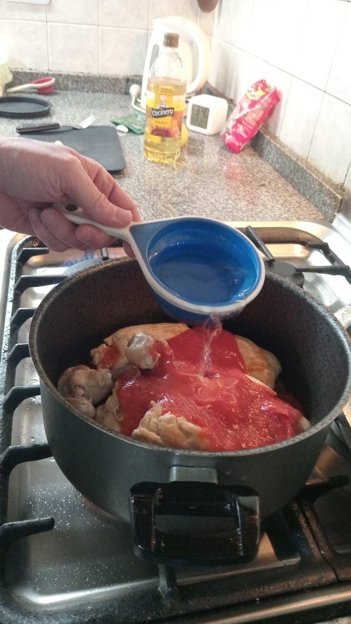 Paso 9 de Arroz con pollo