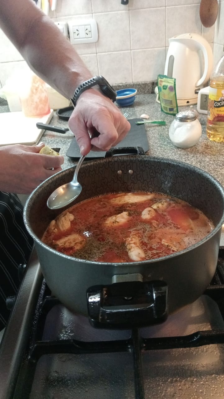 Paso 12 de Arroz con pollo