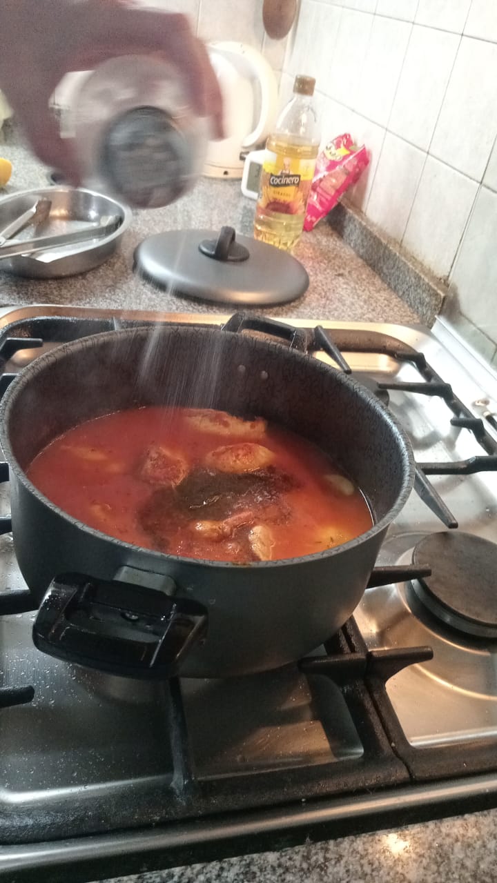 Paso 14 de Arroz con pollo