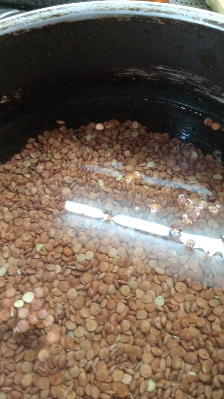 Paso 2 de Guiso de lentejas