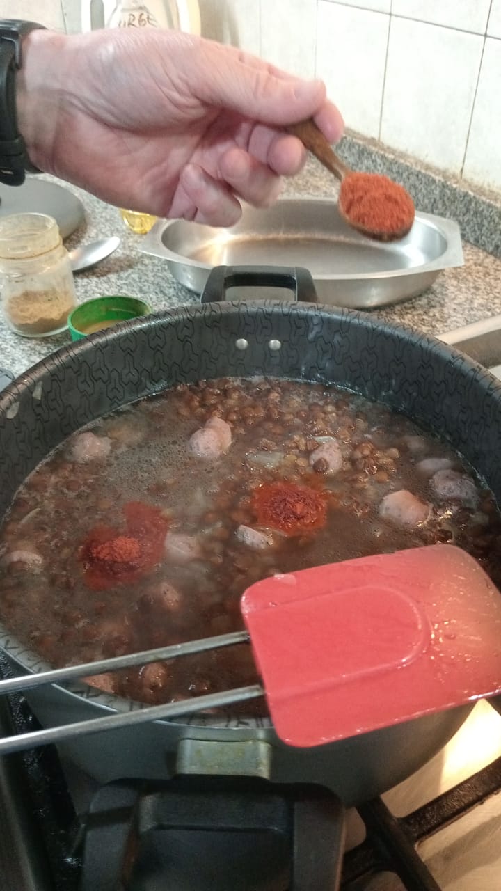 Guiso de lentejas