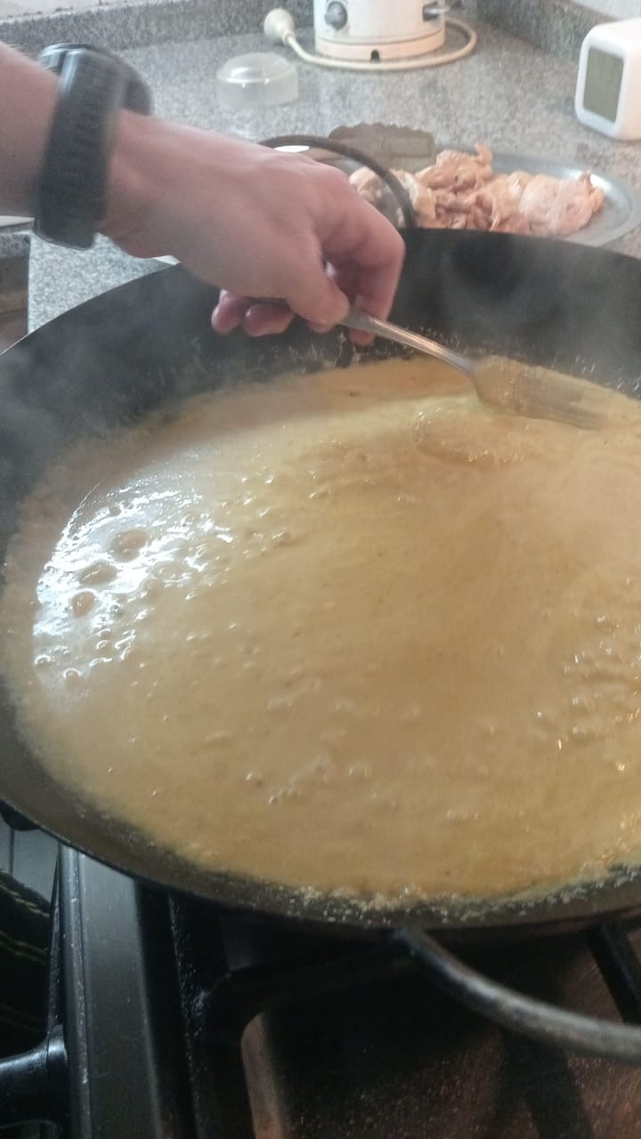 Paso 24 de Pollo al curry