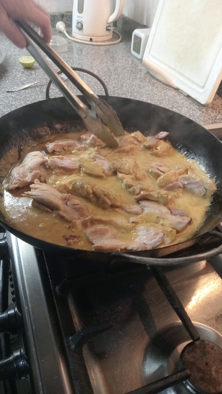Paso 25 de Pollo al curry
