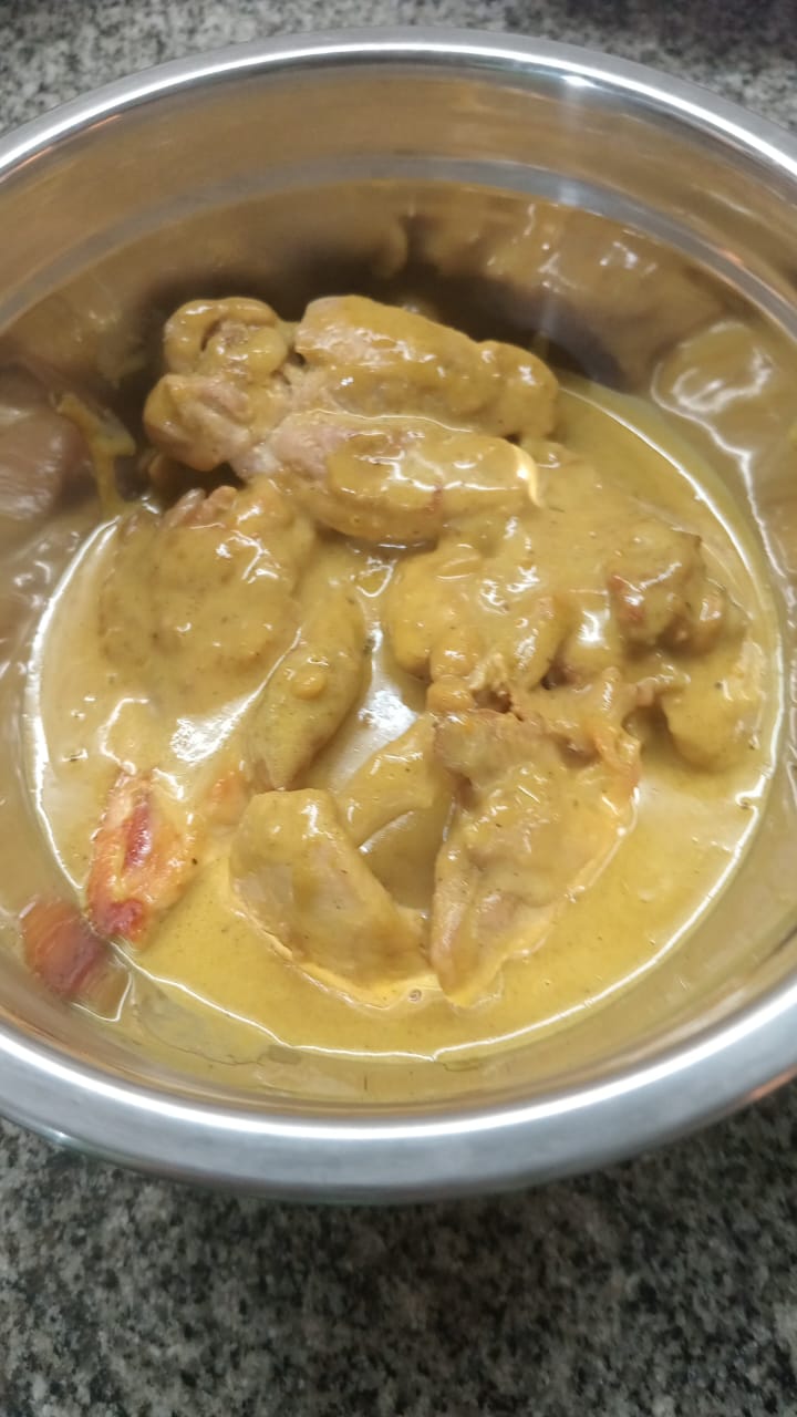 Pollo al curry